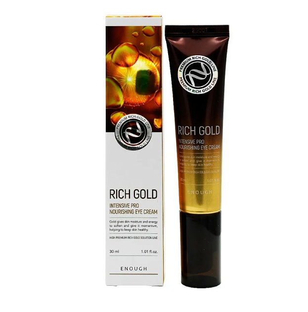 Крем для кожи вокруг глаз питательный с золотом Premium RICH GOLD 30 мл