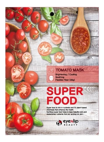 Маска тканевая EYENLIP SUPER FOOD TOMATO MASK 23мл