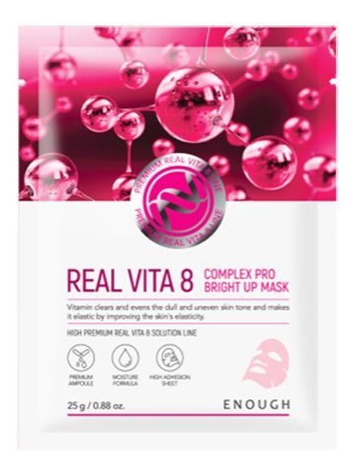 Маска тканевая с витаминным комплексом Real Vita 8 Complex Pro