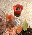 Мельница с Гималайской солью 100 г Керамические Жернова (нов) (Цвет: Оранжевый)