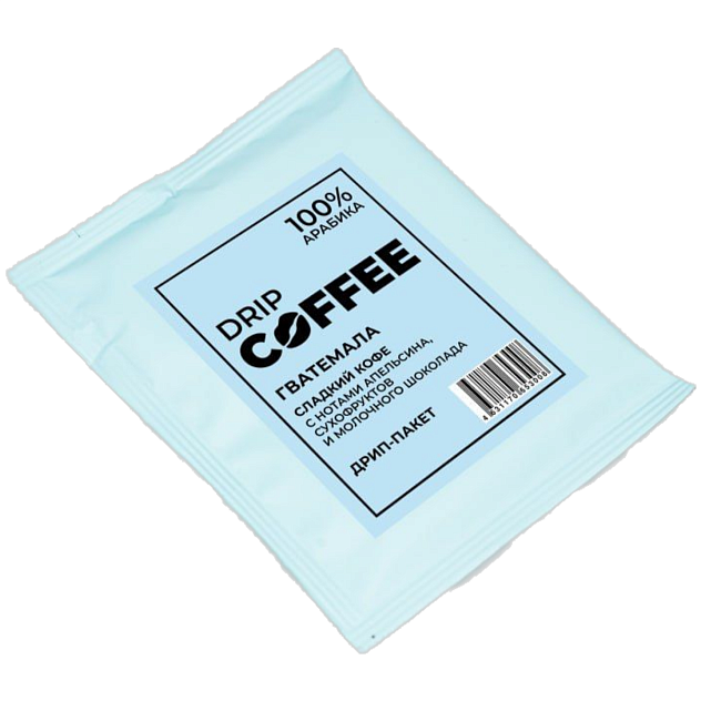 Дрип-пакет Кофе "Кения" 5 шт + "Гватемала" 5шт